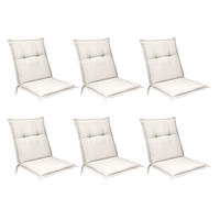 NIEDERLEHNERAUFLAGE Flair NL 100/50/8cm Natur (6tlg) - Naturfarben, Textil (50/6/100cm) - Beautissu 