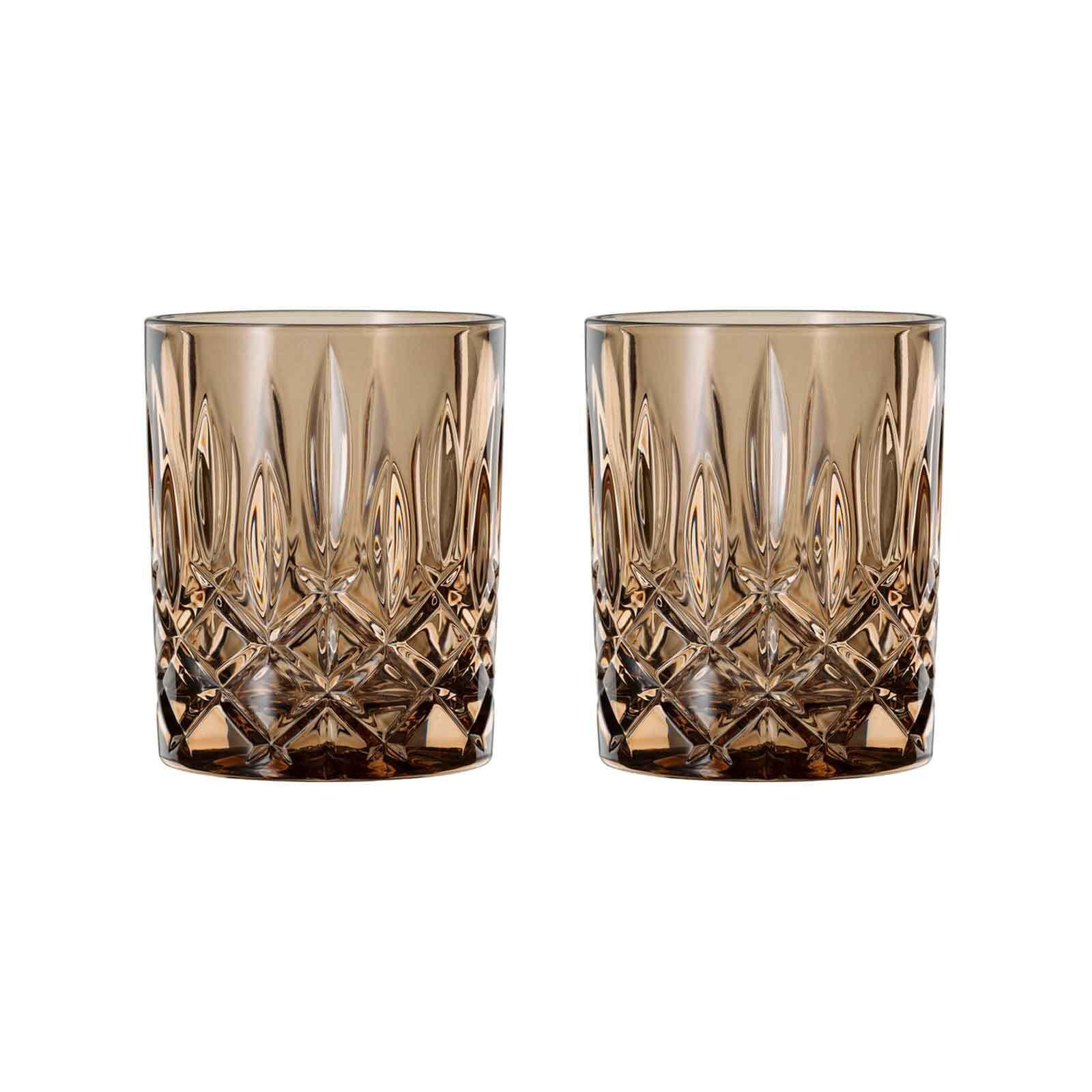 WHISKYBECHER Noblesse Vintage Tobacco 295 ml 2er Set - Braun, Glas (0.295L) - Nachtmann
