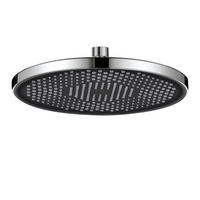 REGENDUSCHKOPF 10 Zoll Chrom mit Anti-Kalk-Düsen - Silberfarben, Metall (26/12.7/26cm)