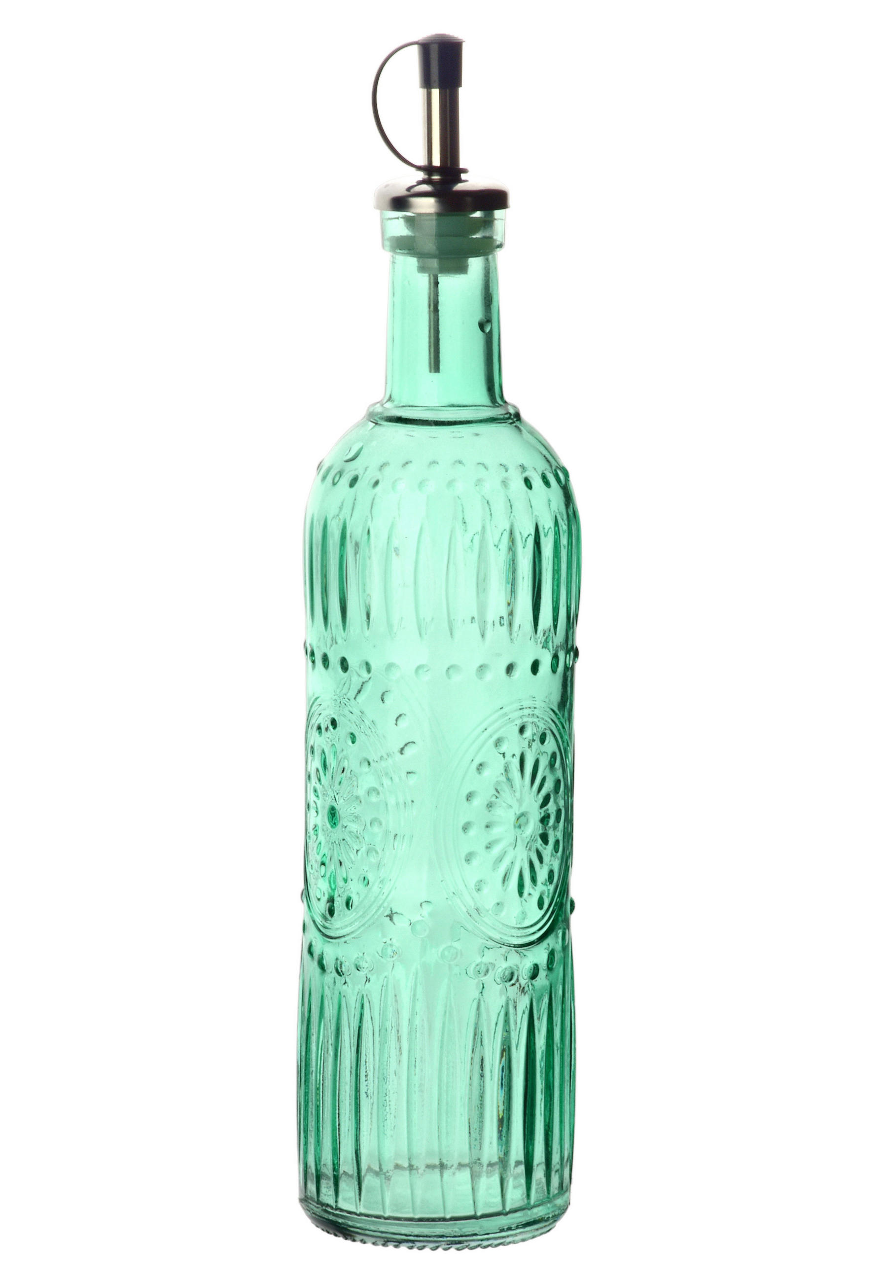 ÖLFLASCHE Modern Kitchen grün 7/7/28 cm Glas - Grün, Glas (8/29/8cm) - Mondex