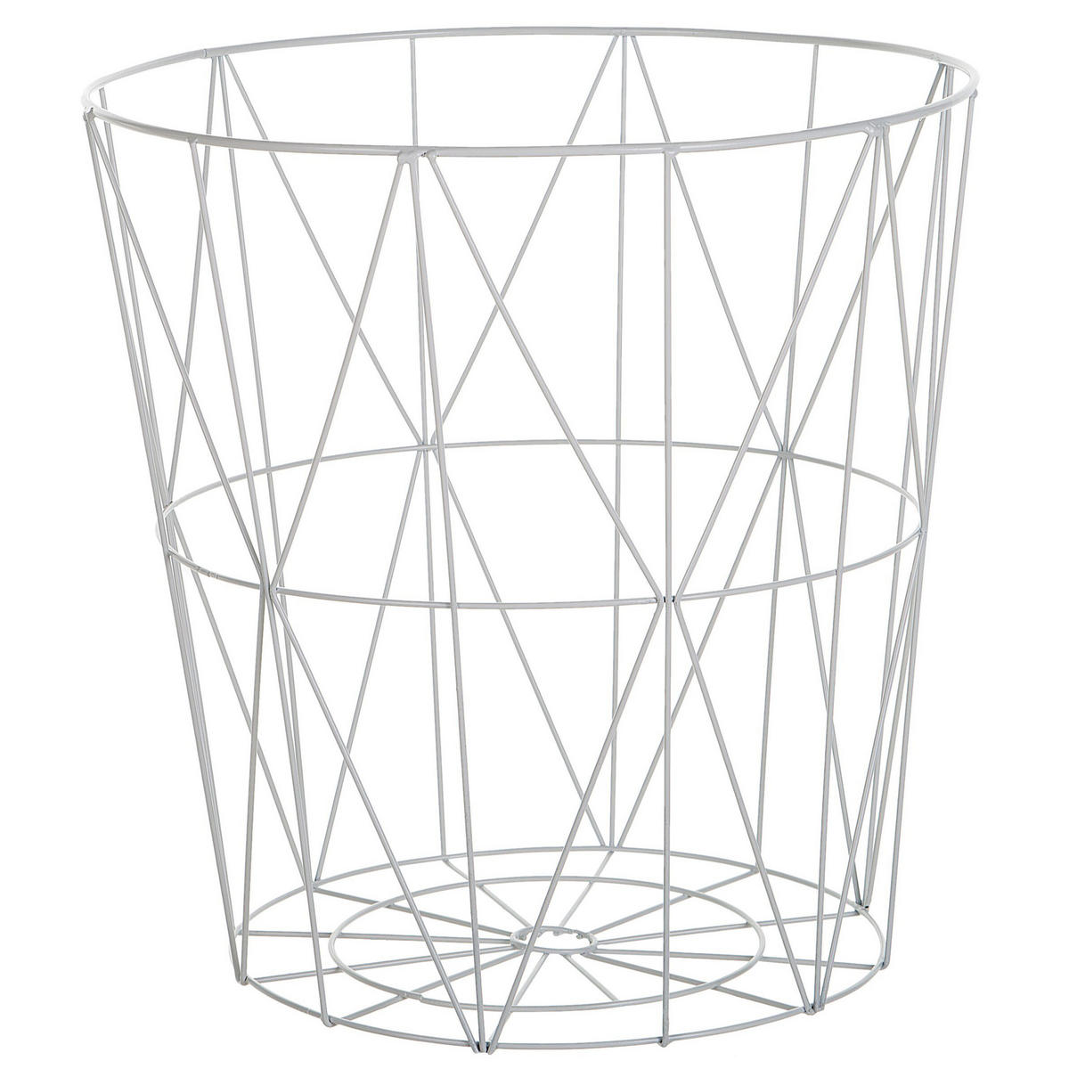 BEISTELLTISCH weiß/heller Holzfarbton 40 cm Lanark - Hellbraun/Weiß, Holzwerkstoff (40/40/40cm) - Beliani