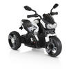ELEKTROMOTORRAD Colombo weiß Scheinwerfer, zwei Motoren, MP3, bis 7 km/h - Weiß, Kunststoff (81/41/45cm) - Moni