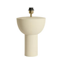 LAMPENFUSS Ismara - Weiß - 27/27/38.5 cm - Weiß, Metall (27/27/38.5cm) - Light & Living
