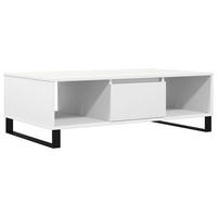 COUCHTISCH Weiß 104x60x35 cm Holzwerkstoff - Weiß, Holzwerkstoff (104/60/35cm) - furnicato