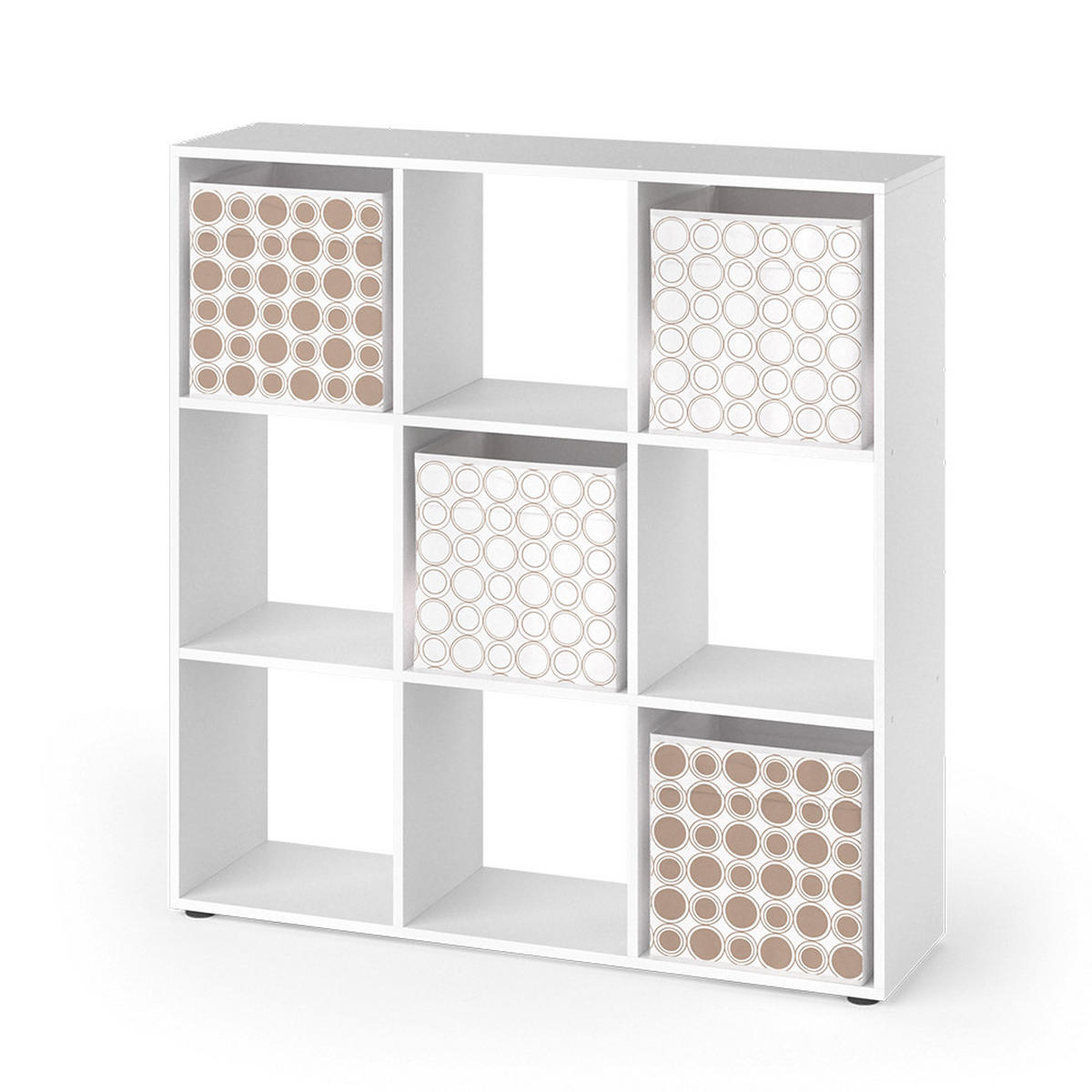 DĚLICÍ STĚNA Nove Bílá - bílá, kompozitní dřevo (104/108/29cm) - Vicco