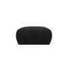 POUF Molino aus Boucle schwarz - Schwarz, Textil (75/36/75cm) - Micadoni