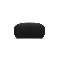 POUF Molino aus Boucle schwarz - Schwarz, Textil (75/36/75cm) - Micadoni