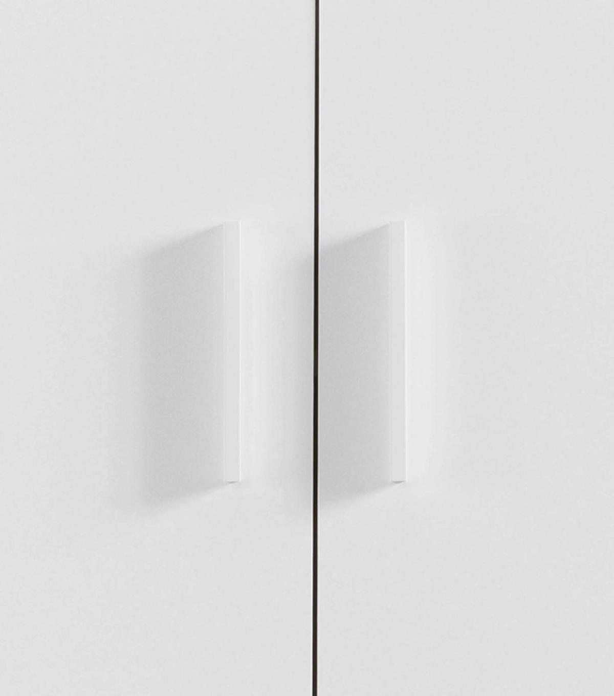 MEHRZWECKSCHRANK AUFSATZT Der Turm - Weiß, Holzwerkstoff (60/50/34.5cm) - Mokebo