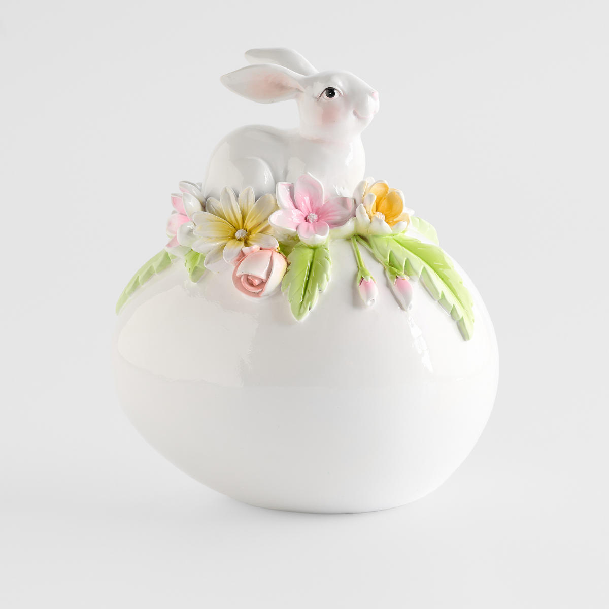 DEKOFIGUR Eglina - Weiß, Kunststoff (15/23/19cm) - home&you