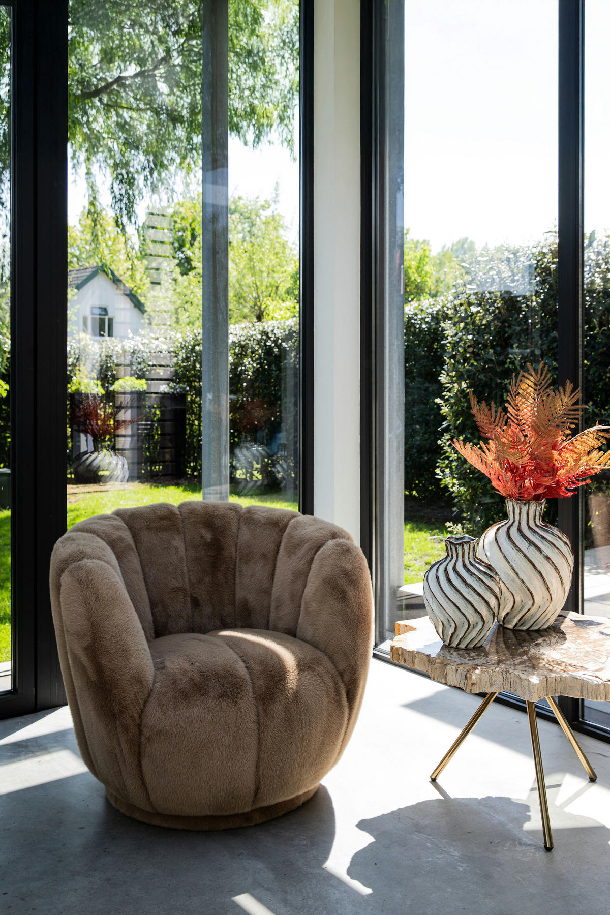 SESSEL Furia Braun 79/78/69cm - Braun, Holz (78/69/79cm) - PTMD Collection