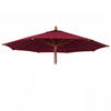 SCHIRMBEZUG C57B Bordeaux - Bordeaux, Textil (400/400cm) - MCW