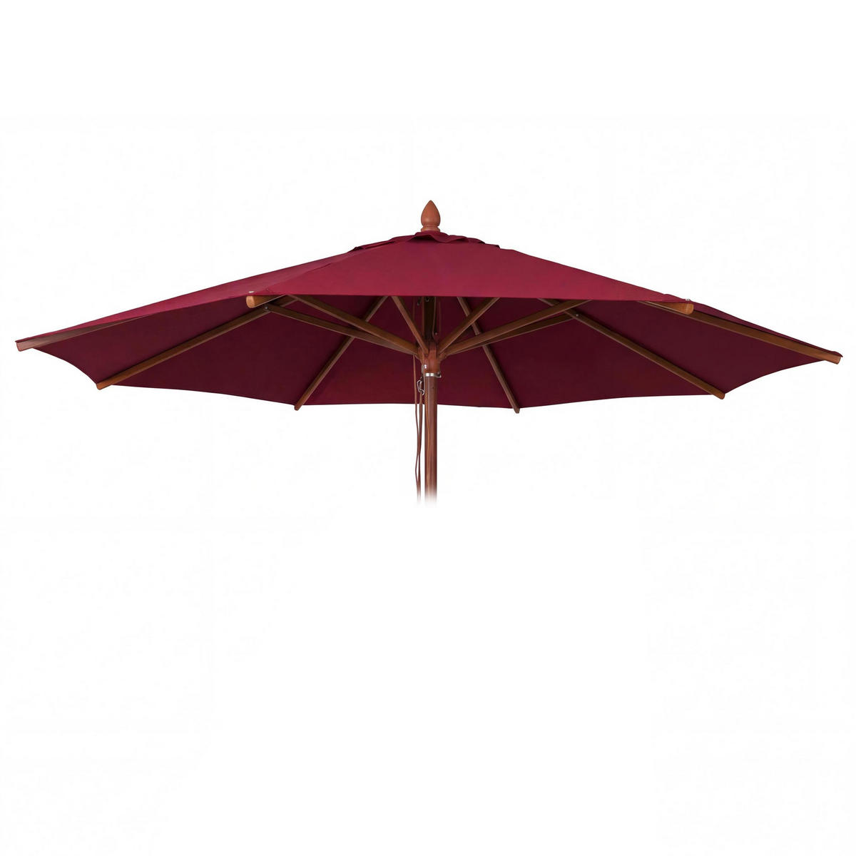 SCHIRMBEZUG C57B Bordeaux - Bordeaux, Textil (400/400cm) - MCW