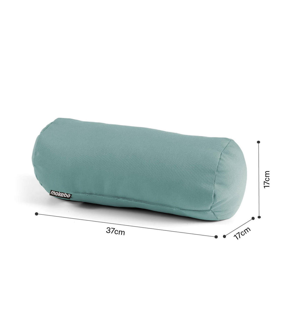 NACKENKISSEN Das Träumchen - Grün, Textil (17/37cm) - Mokebo