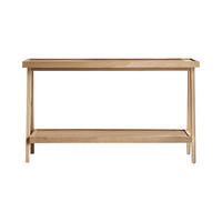KONSOLENTISCH Pola Natur aus Eiche - Naturfarben, Holz (39/130/74cm) - Tikamoon
