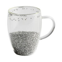 GLAS Brilloni - Silberfarben, Glas (0.37L) - home&you