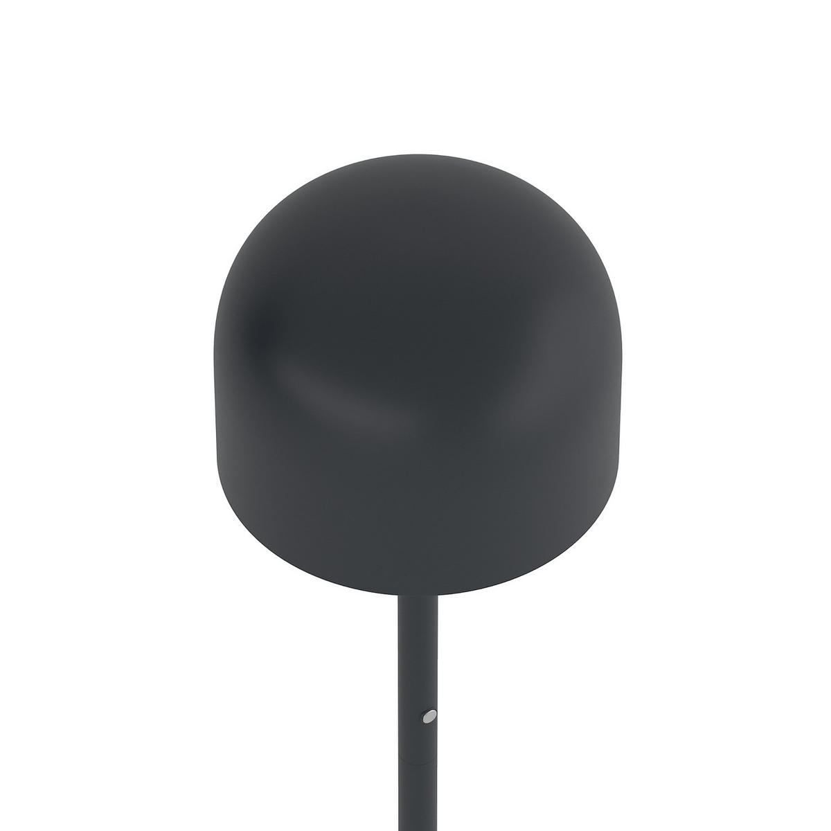 AKKU-STEHLEUCHTE - Eisen / Schwarz - Schwarz, Metall (13/13/140cm) - home24