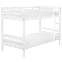 HOCHBETT Weiß 90-200 cm Regat - Weiß, Holz (90/200cm) - Beliani