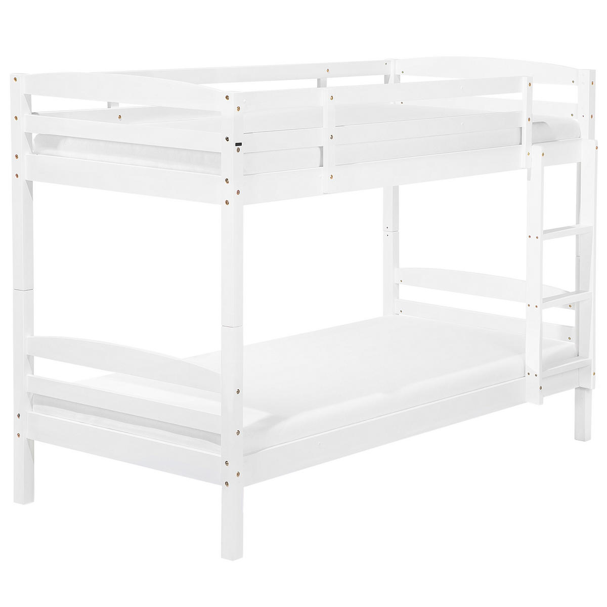 HOCHBETT Weiß 90-200 cm Regat - Weiß, Holz (90/200cm) - Beliani