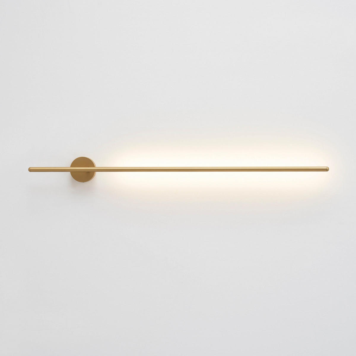 WANDLEUCHTE Mandal, Gold / Messing, 98cm - Goldfarben, Metall (7/8.5/98cm) - KOSILUM