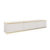TV-SCHRANK Oris Weiß matt Glamour 175 cm - Weiß, Holzwerkstoff (175/30/32cm) - Meble Lindner