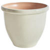 BLUMENTOPF Beige Tesalia - Beige, Kunststoff (42cm) - Beliani