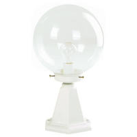 WEGELEUCHTE Weiß - Weiß, Metall (12.5/12.5/43.5cm) - click-licht