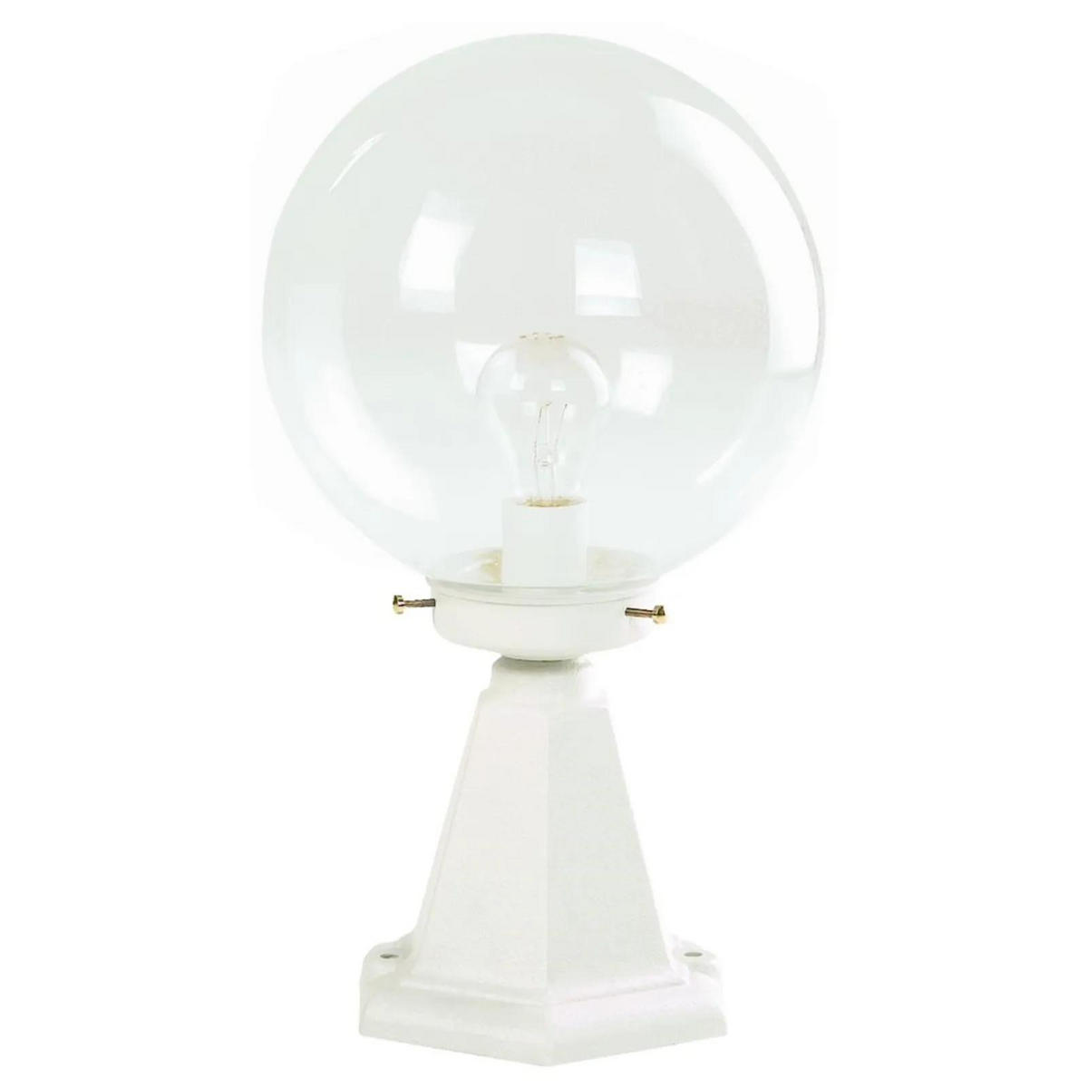 WEGELEUCHTE Weiß - Weiß, Metall (12.5/12.5/43.5cm) - click-licht