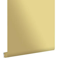 TAPETE Uni 53 cm x 10.05 m - Goldfarben, Papier (53/1000cm) - ESTAhome