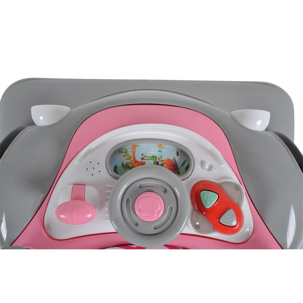 LAUFHILFE Shelby rosa höhenverstellbar, Spielcenter, Treppenstopper - Rosa, Kunststoff (48/59/68cm) - Cangaroo