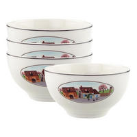 BOLS Design Naif bunt ø 14 cm 4er Set - Multicolor, Keramik (14cm) - Villeroy & Boch
