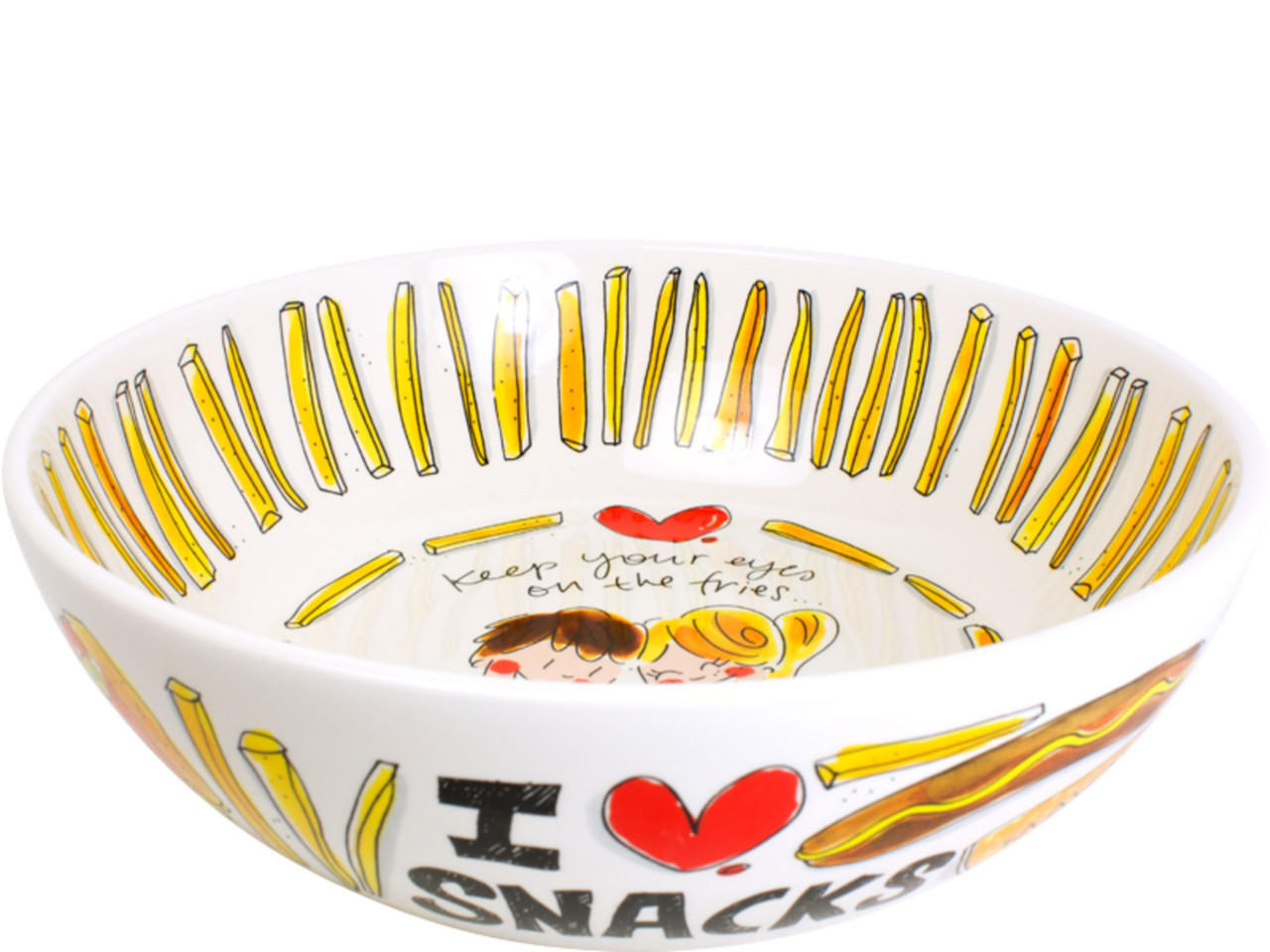 SCHALE Snack in Bunt - 30cm - Multicolor, Keramik (9cm) - Blond Amsterdam