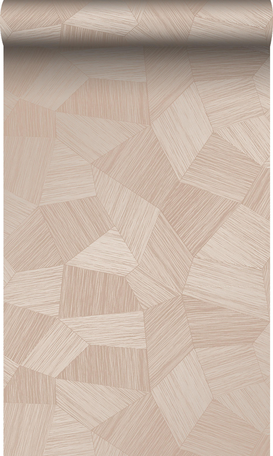 TAPETE 3D-Muster 53 cm x 10.05 m - Pink, Papier (53/1000cm) - Origin Wallcoverings