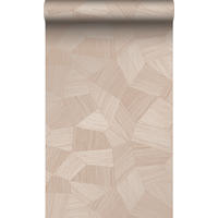 TAPETE 3D-Muster 53 cm x 10.05 m - Pink, Papier (53/1000cm) - Origin Wallcoverings