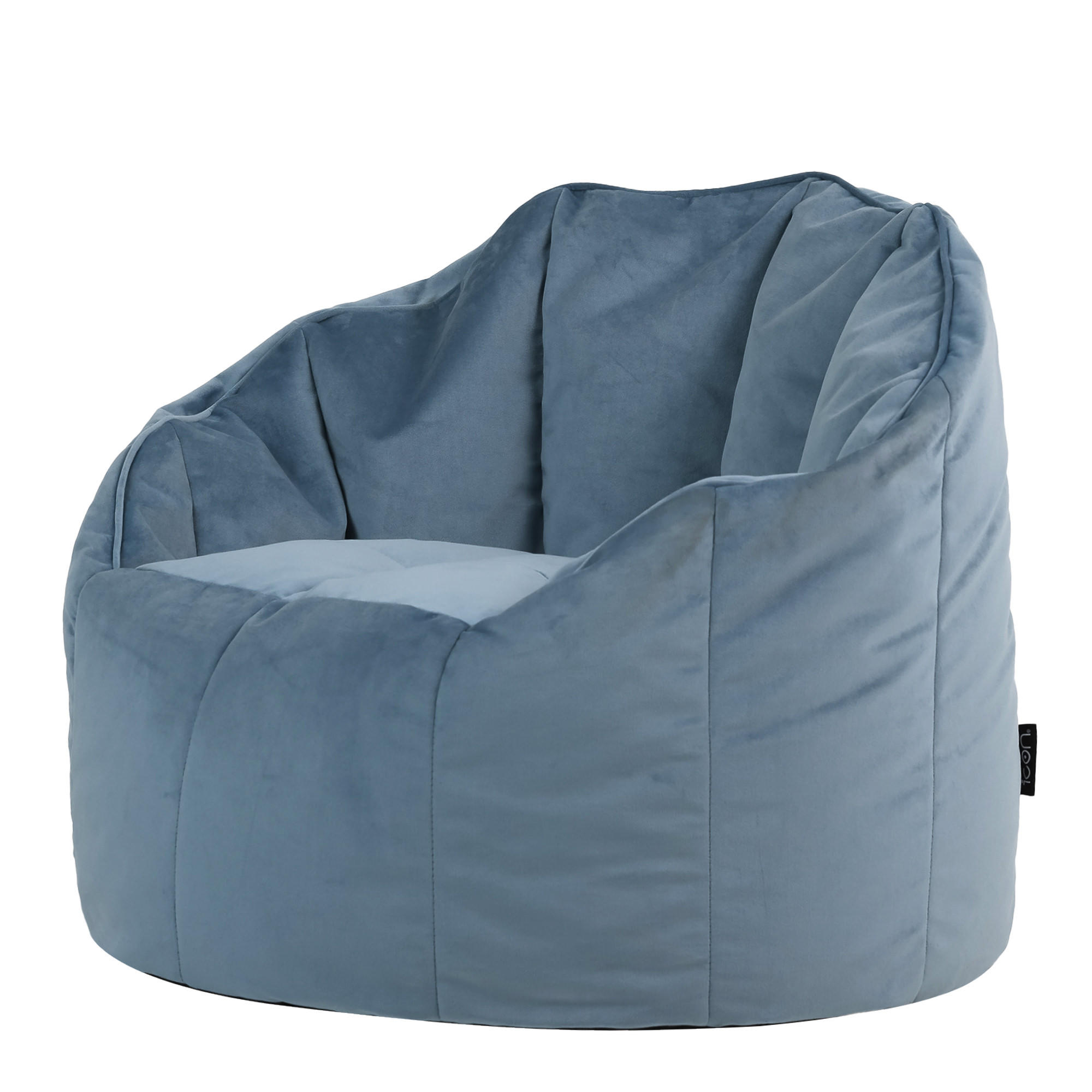SITZSACK-SESSEL Sirena - Hellblau, Textil (77/64/64cm) - icon