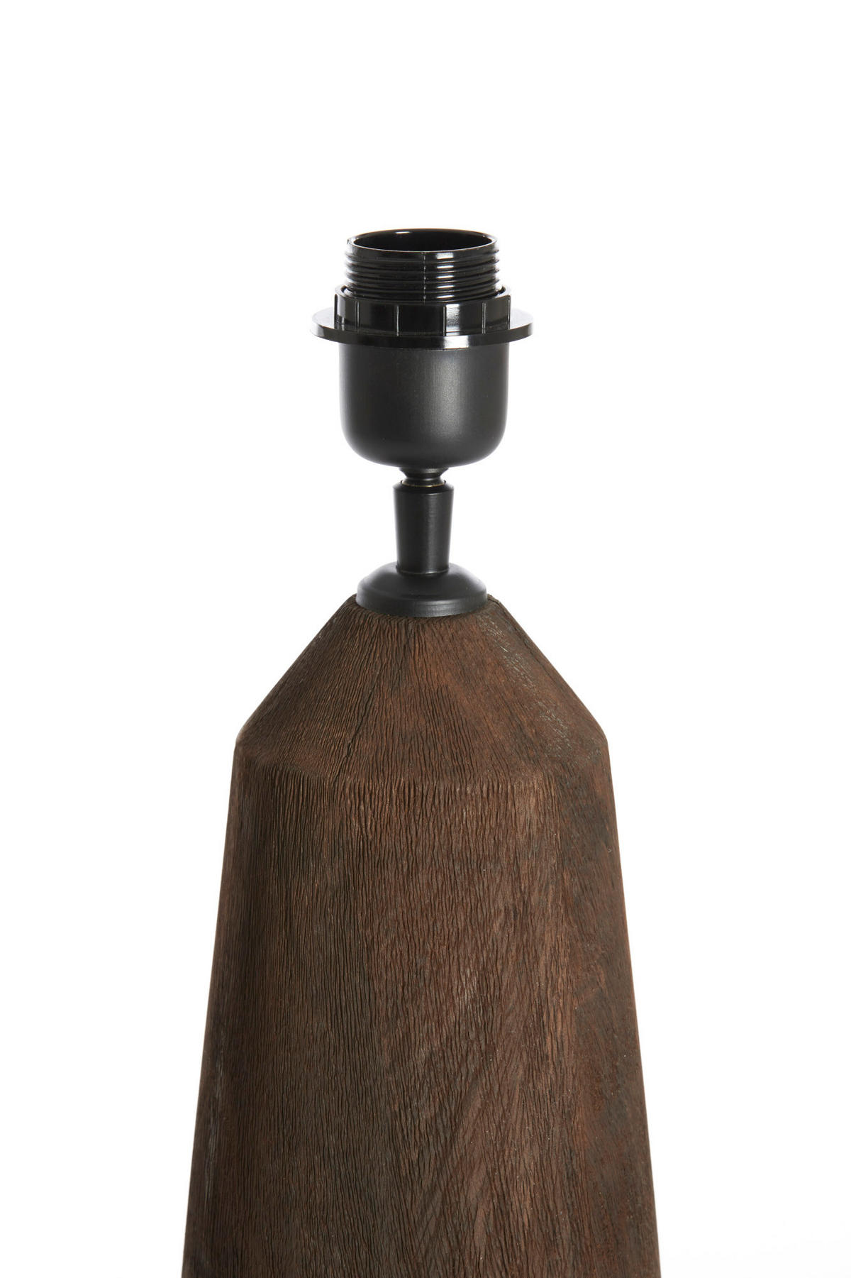 LAMPENFUSS Trapani Braun Ø15/35 cm - Braun, Holz (15/15/35cm) - Light & Living