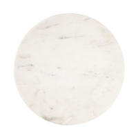 MARMORPLATTE Marble - Weiß, Stein (30/1.5/30cm) - BUTLERS