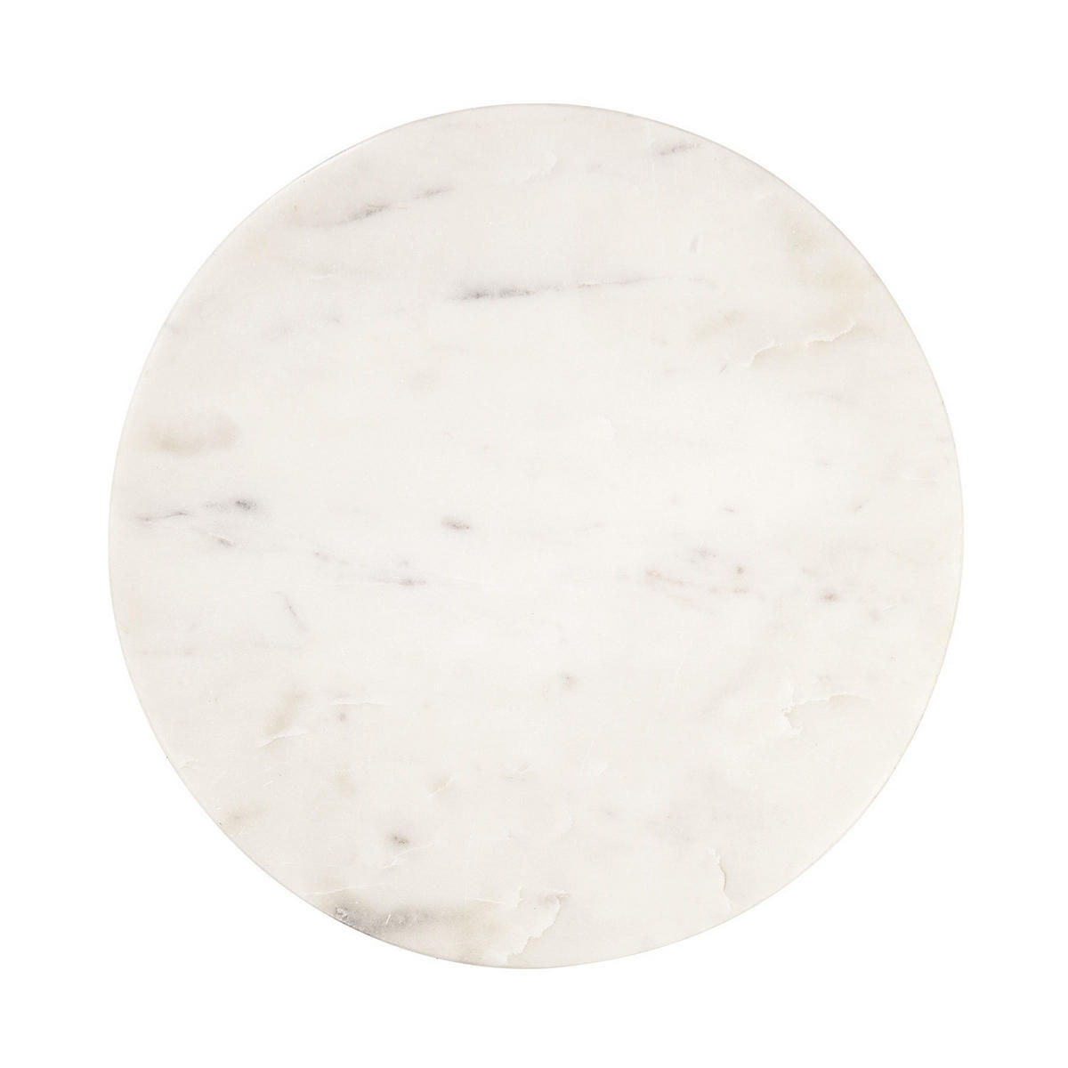 MARMORPLATTE Marble - Weiß, Stein (30/1.5/30cm) - BUTLERS