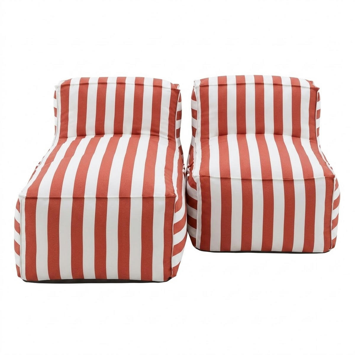 GARTENLOUNGE-SET SOFT SET 1 Orange - Orange, Textil - Muffo