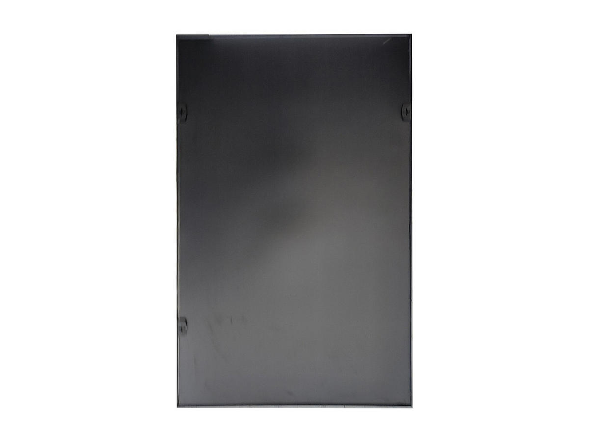 SPIEGEL - 120 x 3 - metall - schwarz Myra - Schwarz, Metall (120/190/3cm) - Vente-Unique