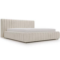 POLSTERBETT Bliss 160x200 Beige - Beige, Textil (160/200cm) - Graingold