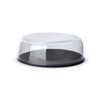 KÄSEGLOCKE mit Schüssel, 2-tlg., Ø 27.2 cm - Transparent, Glas (28/10/28cm) - Continenta