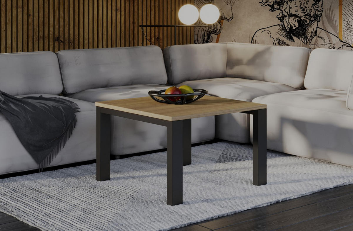 COUCHTISCH Garold - Eichefarben, Holzwerkstoff (80/80/55cm) - Endo-Moebel