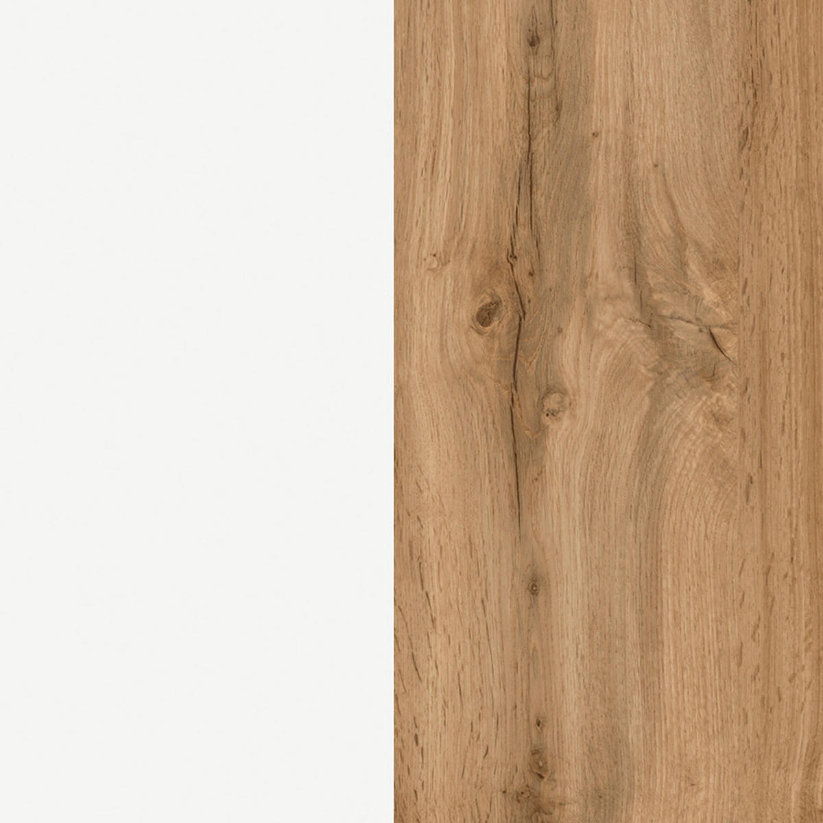 WASCHTISCH Vasto-03 - Weiß/Braun, Holzwerkstoff (80/56/47cm) - Lomado