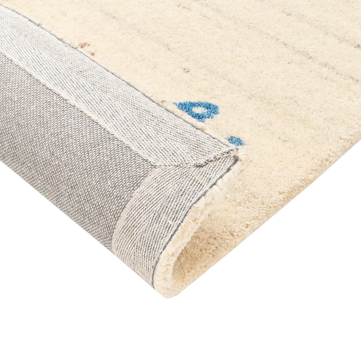 KURZFLOR-GABBEH Yali 300/200 cm - Beige, Textil (200/300cm) - Beliani