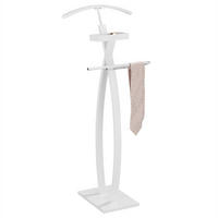 HERRENDIENER ROBIN - Weiß, Holz (45/117/34cm) - IDIMEX