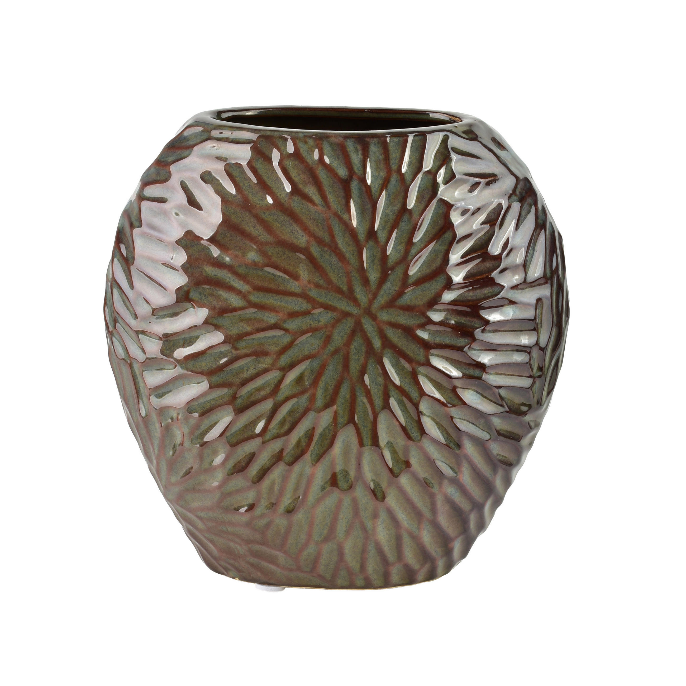 VASE Lettu lila 20/10/20 cm Keramik - Lila, Keramik (20cm) - Mondex