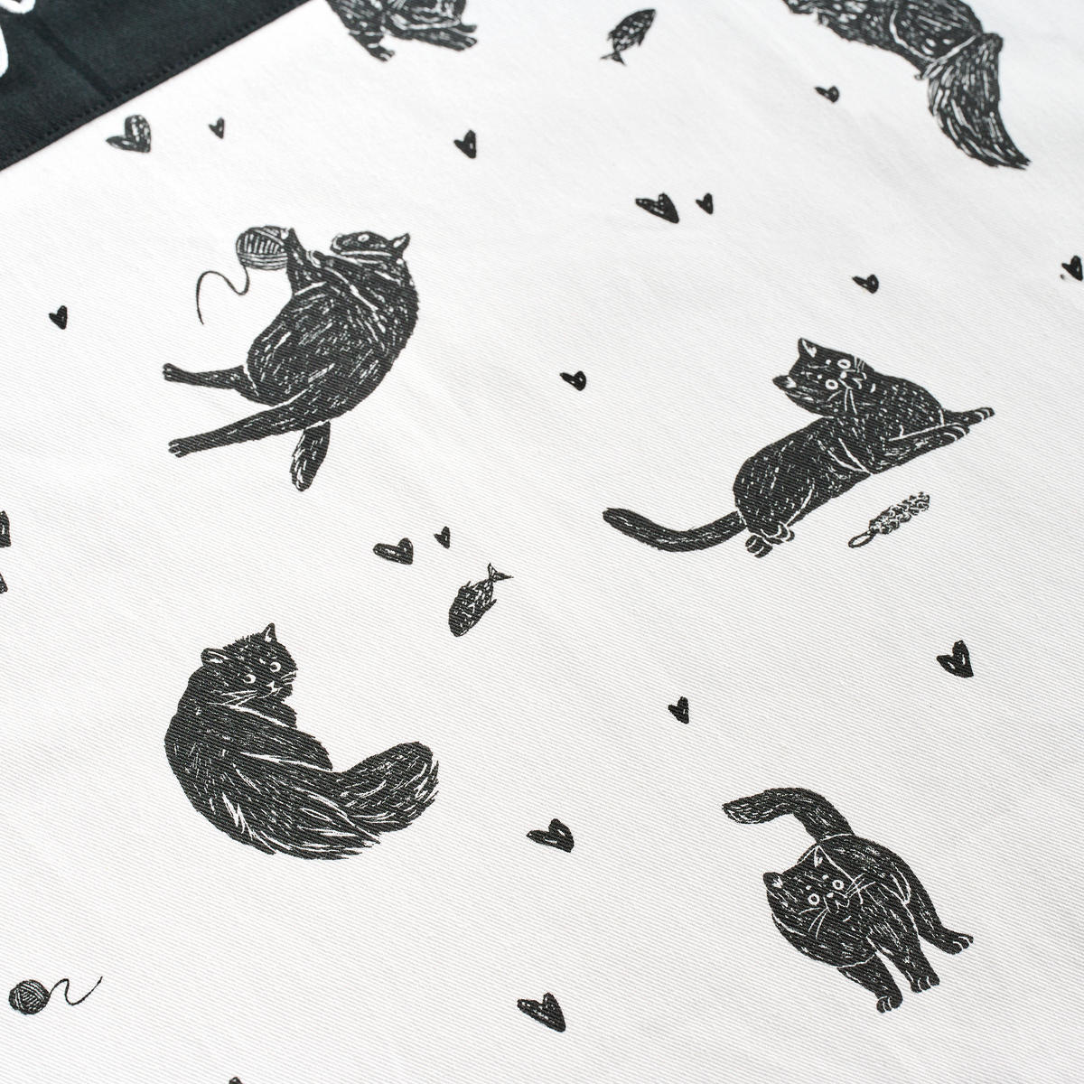 SCHÜRZE Kitki - Schwarz, Textil (70/85cm) - home&you
