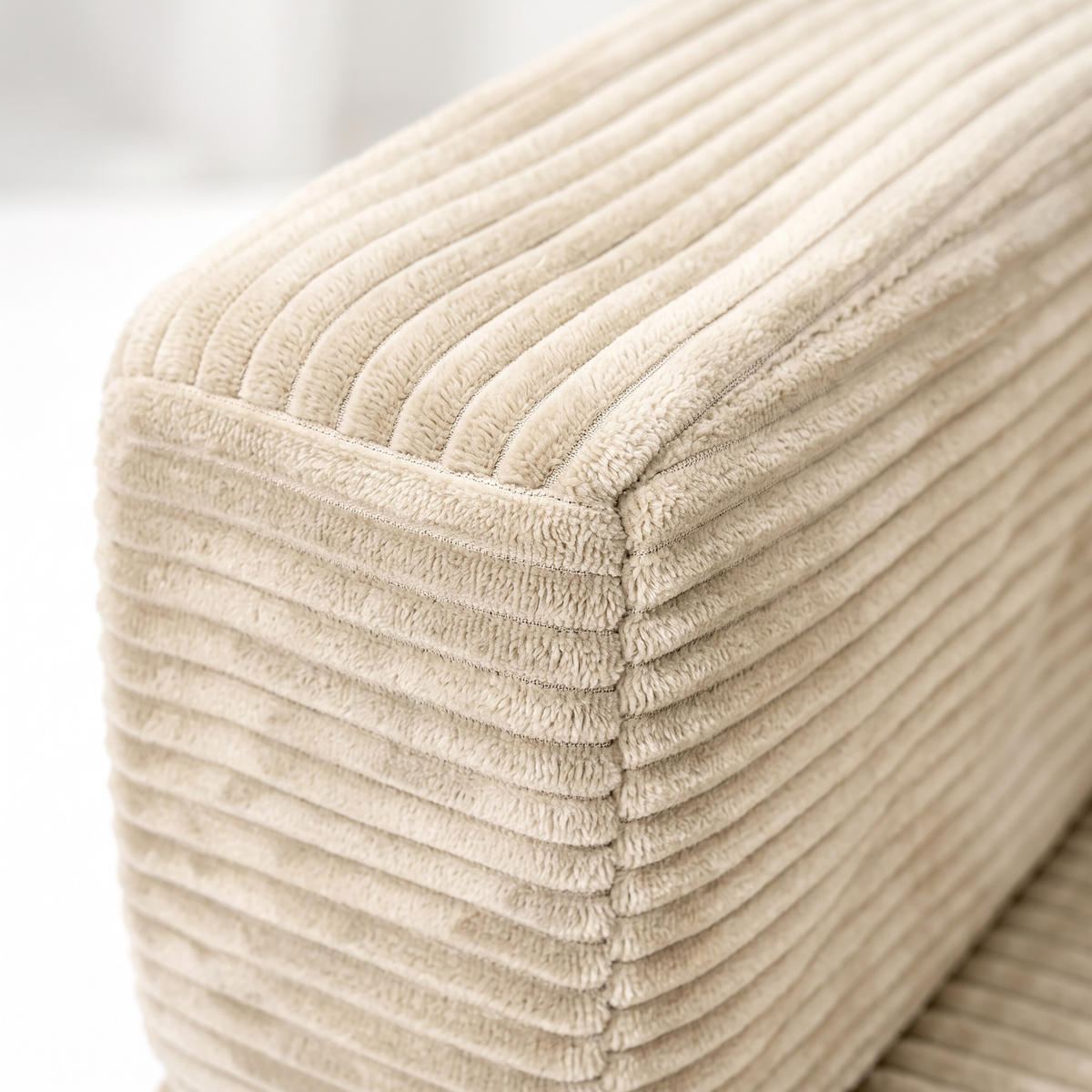 KINDERSOFA Beige modular 10-tlg. - Beige, Kunststoff/Textil (108/32/50cm) - Relaxdays
