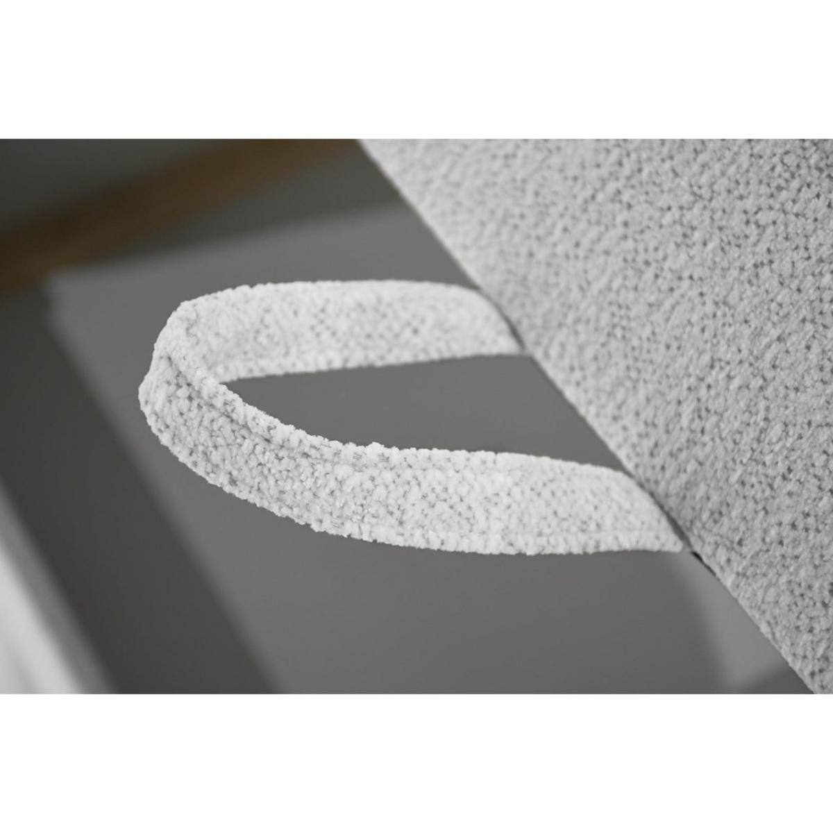 POLSTERBETT Topiq I 144/203/103 hellgrau, Bouclé-Stoff - Hellgrau, Holzwerkstoff (140/200cm) - Beautysofa