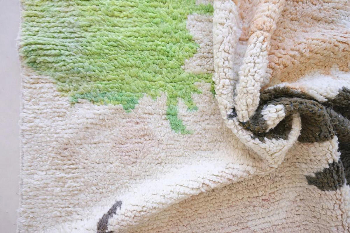 BERBERTEPPICH aus reiner Wolle 196x 262 cm - Multicolor, Naturmaterialien (196/262cm) - AFK Living